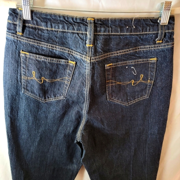 St. John's Bay - Secretly Secret Dark Blue Jeans - Picture 5 of 11